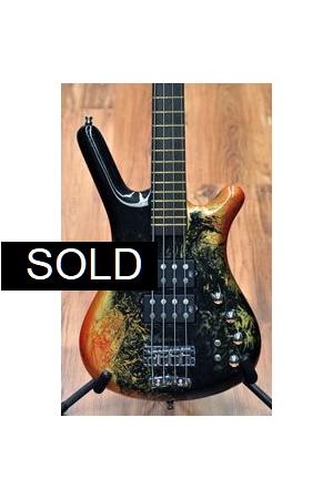 Warwick Corvette $$ 4 Special Edition Black-Orange Warwick Corvette $$ 4 Special Edition Black-Orange